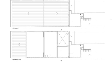 Plano de una buhardilla que pasa a ser vivienda en Santa Catalina, Palma de Mallorca