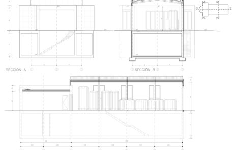 Plano del exterior de un edificio