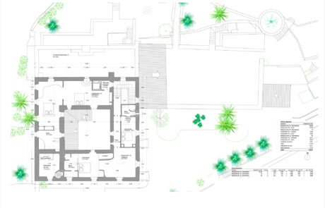 Plano de una vivienda