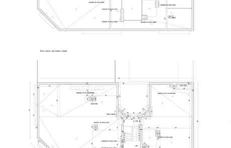Plano de un edificio de viviendas en Palma